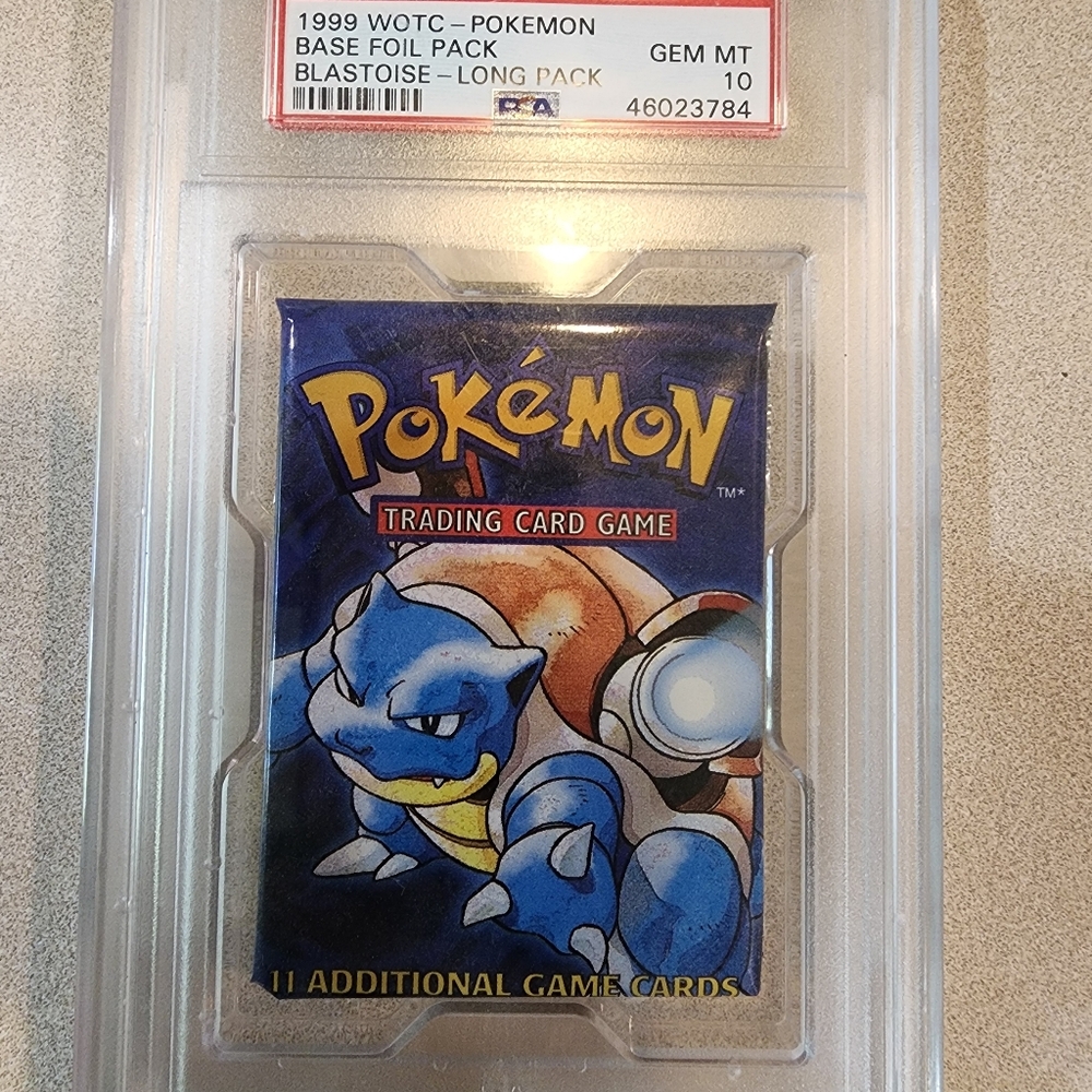 1999 Pokemon WOTC Blastoise base set